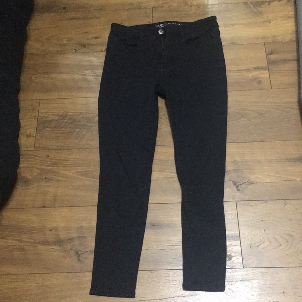 Black super stretch jegging